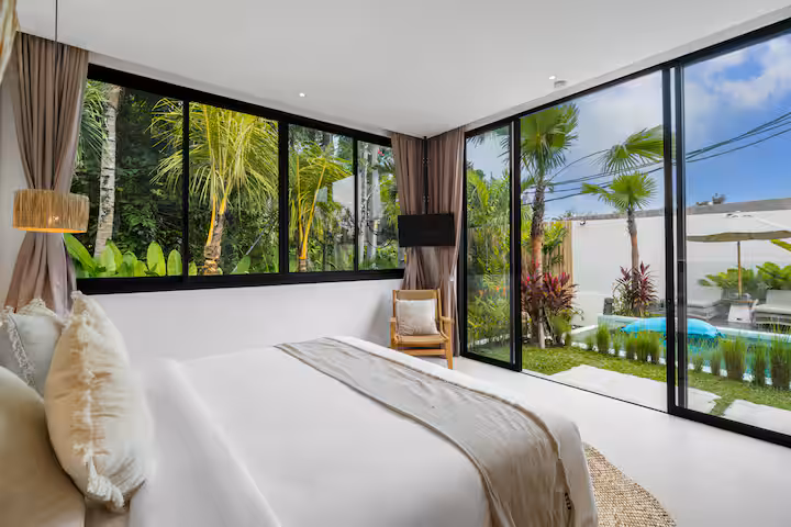 Bedroom at Villa Bahagia Ubud
