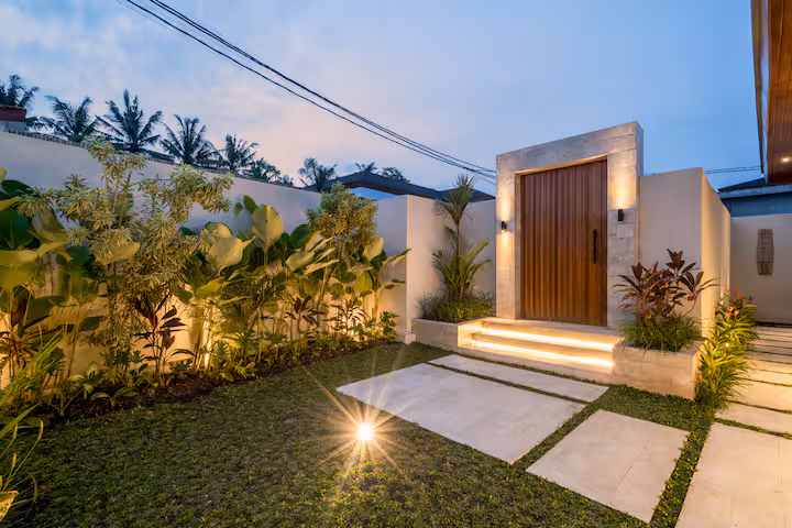 Decorative detail at Villa Bahagia Ubud
